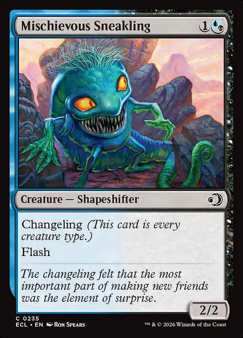 Mischievous Sneakling (Foil)