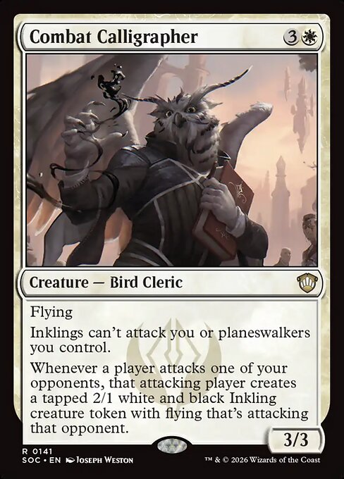 Combat Calligrapher (Foil)