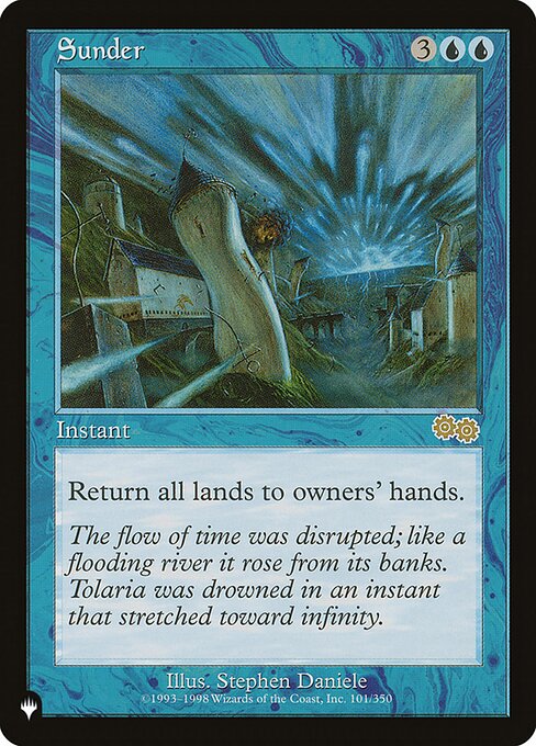 Return all lands to their owners' hands.