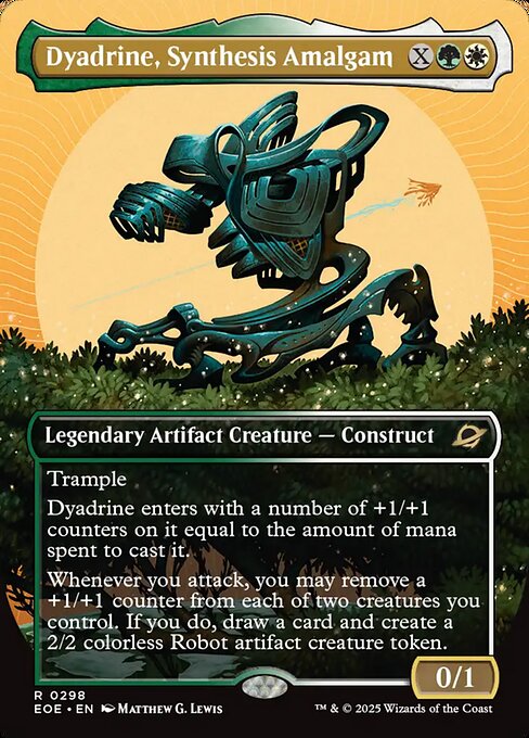 Dyadrine, Synthesis Amalgam
