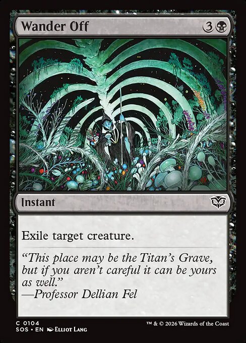 Wander Off (Foil)