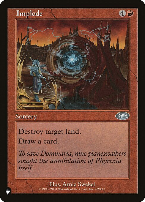 Destroy target land.
Draw a card.