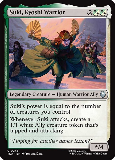 Suki, Kyoshi Warrior (Foil)