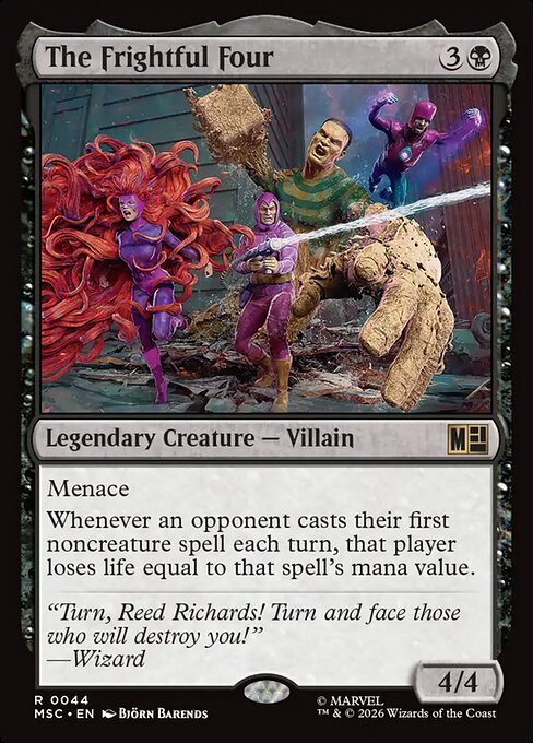 The Frightful Four (Foil)