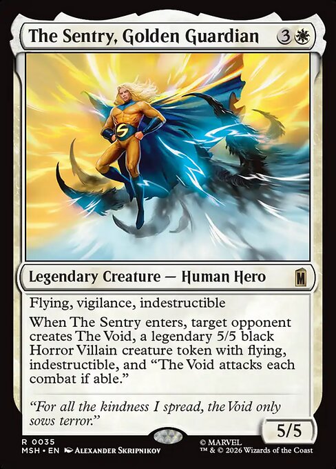 The Sentry, Golden Guardian (Foil)