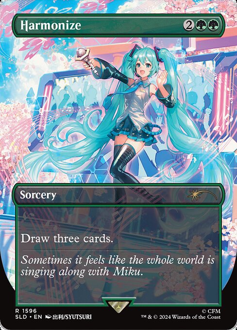 Draw three cards.