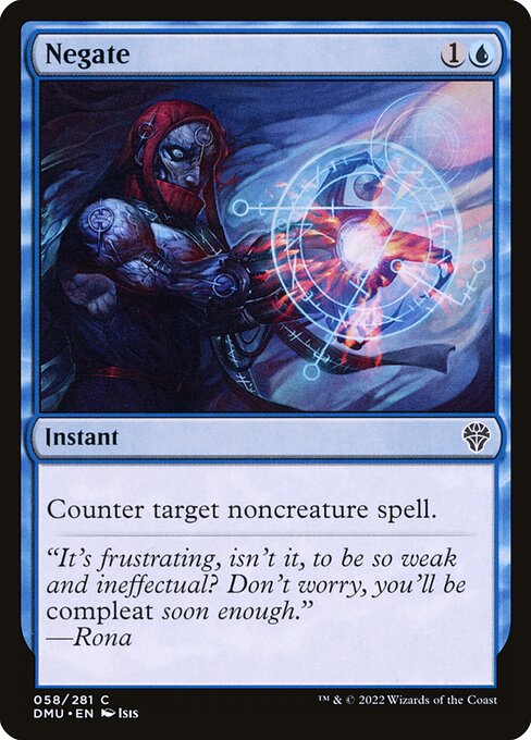Counter target noncreature spell.