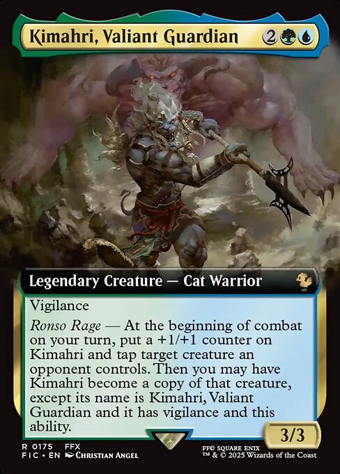 Kimahri, Valiant Guardian (Foil)