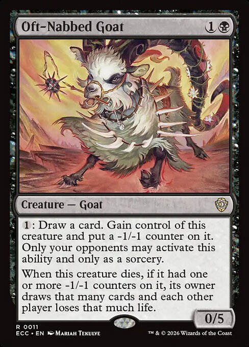 Oft-Nabbed Goat (Foil)
