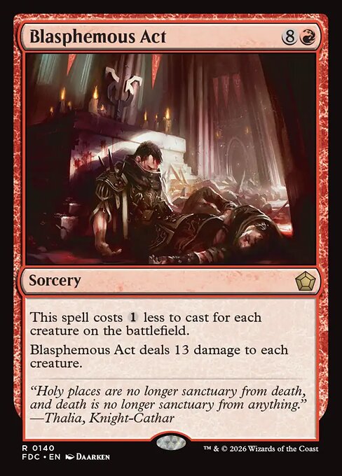 Blasphemous Act (Foil)