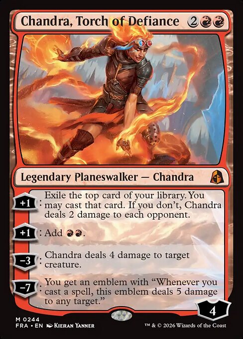 Chandra, Torch of Defiance (Foil)