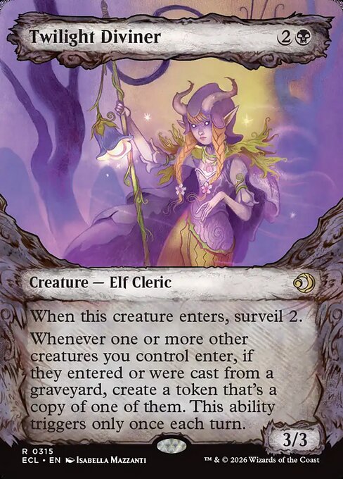 Twilight Diviner (ES) (Foil)