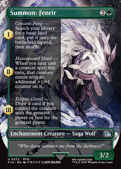 Summon: Fenrir (Foil)