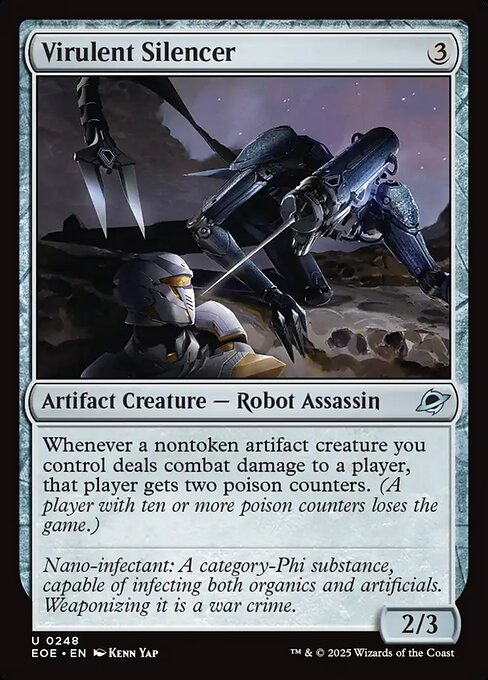 Virulent Silencer (Foil)
