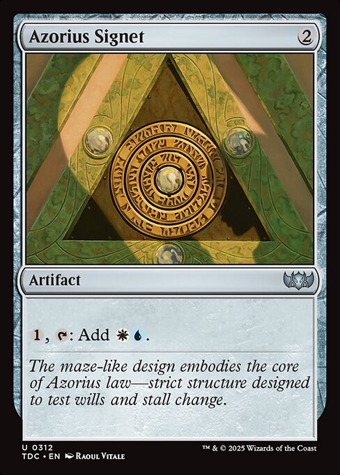 {1}, {T}: Add {W}{U}.