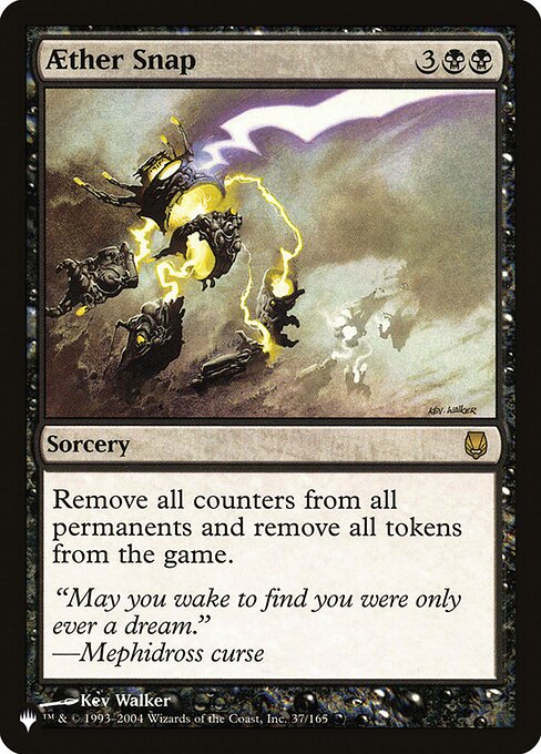 Remove all counters from all permanents and exile all tokens.