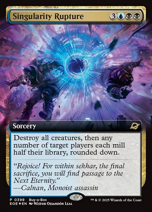 Singularity Rupture (Foil)