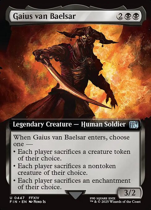Gaius van Baelsar (Foil)