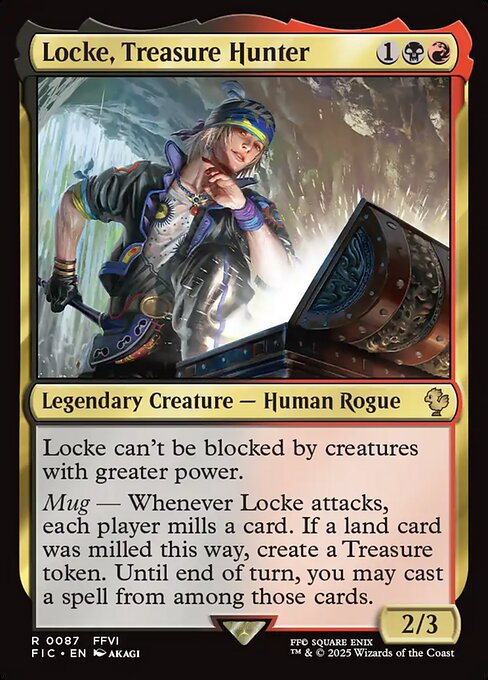 Locke, Treasure Hunter (Foil)