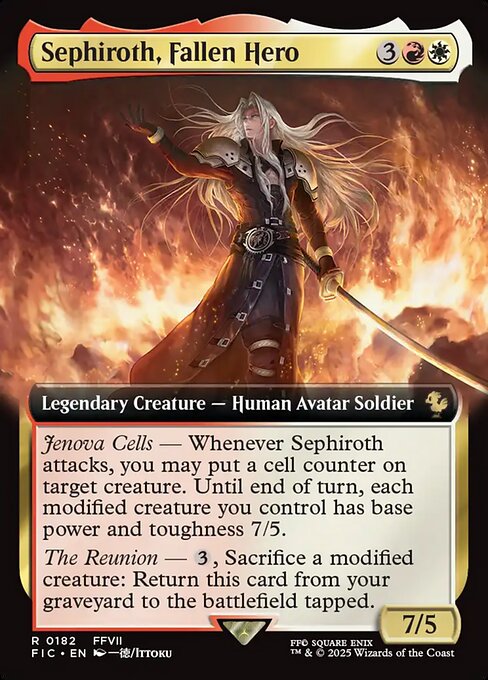Sephiroth, Fallen Hero (Foil)