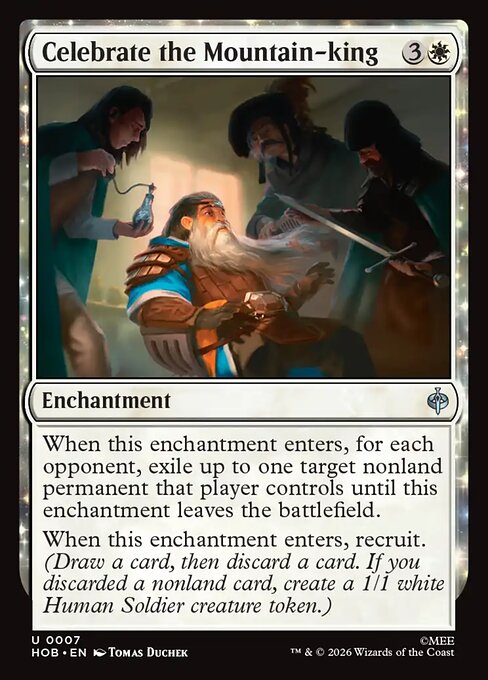 Celebrate the Mountain-king (Foil)