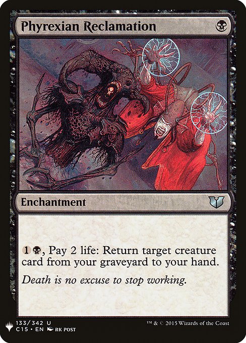 {1}{B}, Pay 2 life: Return target creature card from your graveyard to your hand.