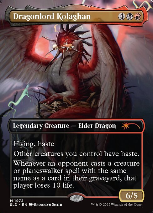 Dragonlord Kolaghan // Dragonlord Kolaghan (Foil)