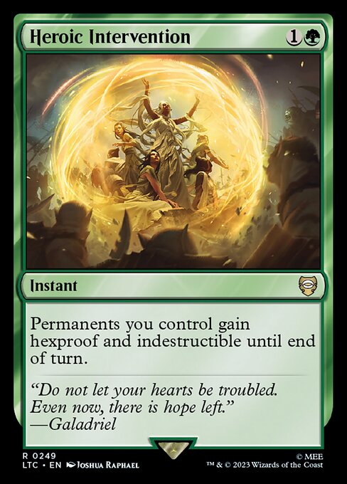 Permanents you control gain hexproof and indestructible until end of turn.