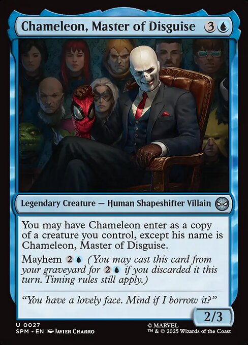 Chameleon, Master of Disguise (Foil)