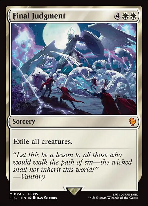 Final Judgment (Foil)