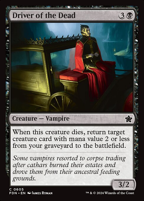 When this creature dies, return target creature card with mana value 2 or less from your graveyard to the battlefield.