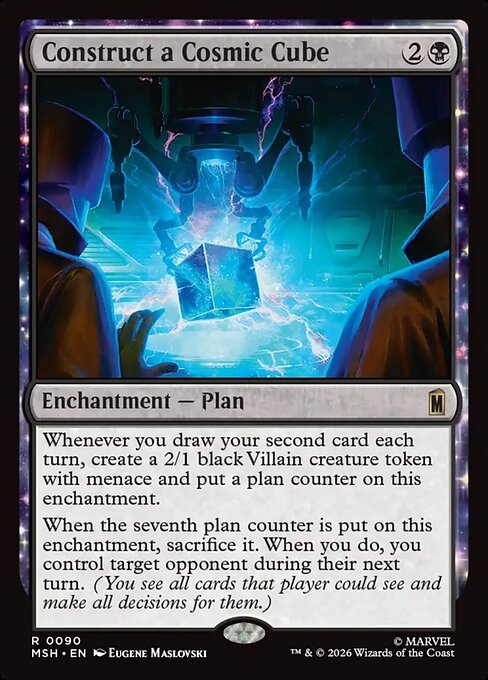 Construct a Cosmic Cube (Foil)