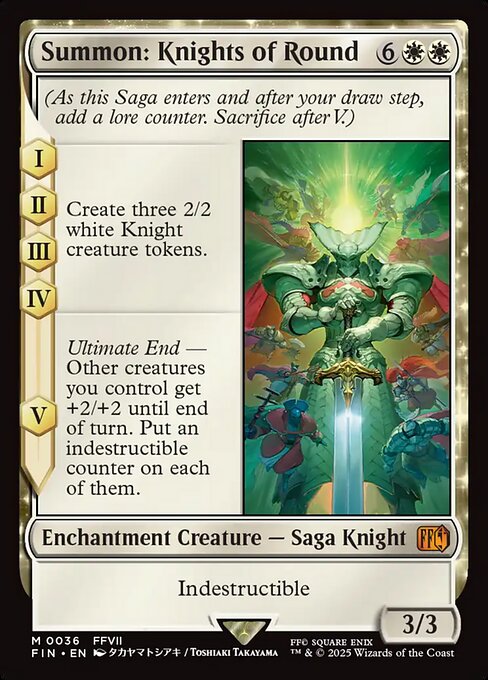 Summon: Knights of Round (Foil)
