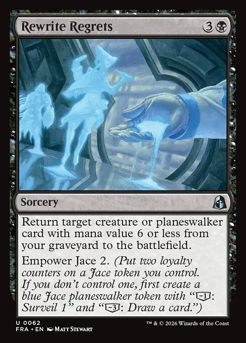 Rewrite Regrets (Foil)