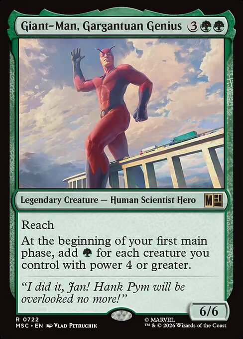 Giant-Man, Gargantuan Genius (Foil)