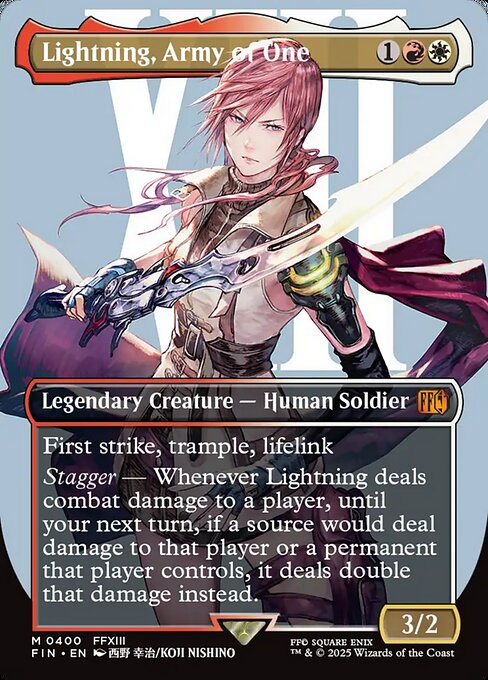 Lightning, Army of One (Foil)