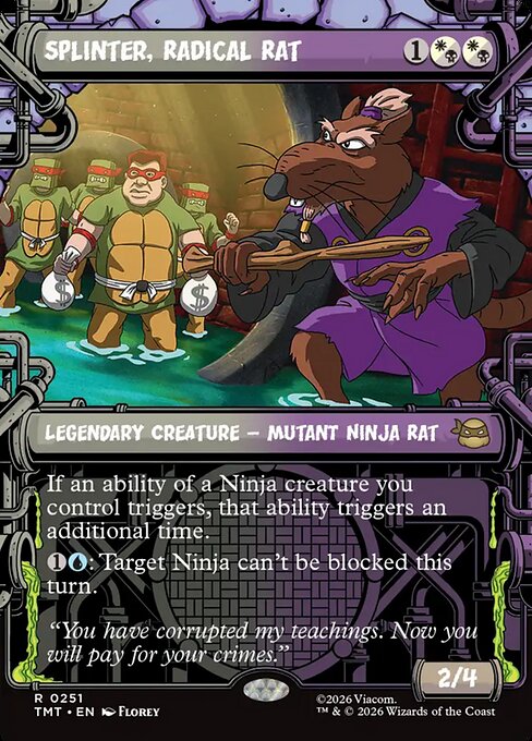 Splinter, Radical Rat (Foil)