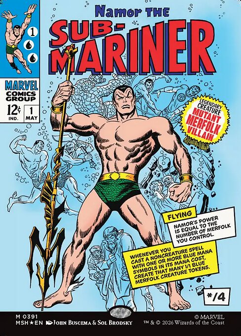 Namor the Sub-Mariner (Foil)