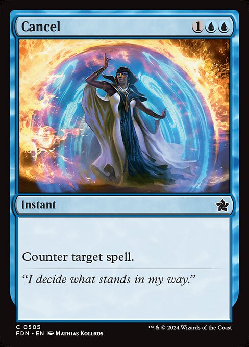 Counter target spell.