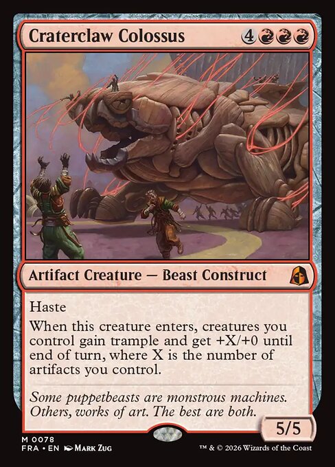Craterclaw Colossus (Foil)