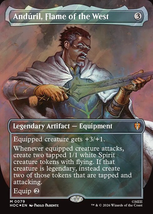Andúril, Flame of the West (Foil)