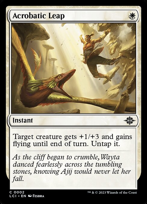 Target creature gets +1/+3 and gains flying until end of turn. Untap it.