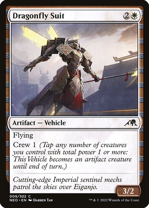 Flying
Crew 1 (Tap any number of creatures you control with total power 1 or more: This Vehicle becomes an artifact creature until end of turn.)