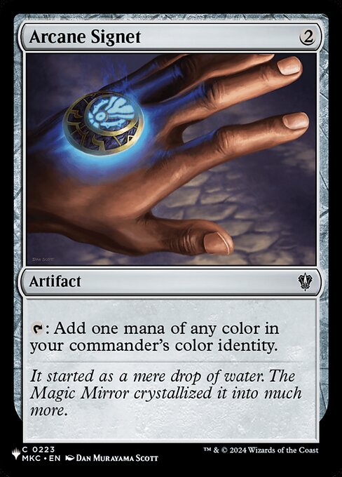 {T}: Add one mana of any color in your commander's color identity.