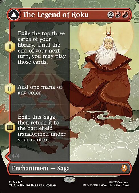 The Legend of Roku // Avatar Roku (Foil)