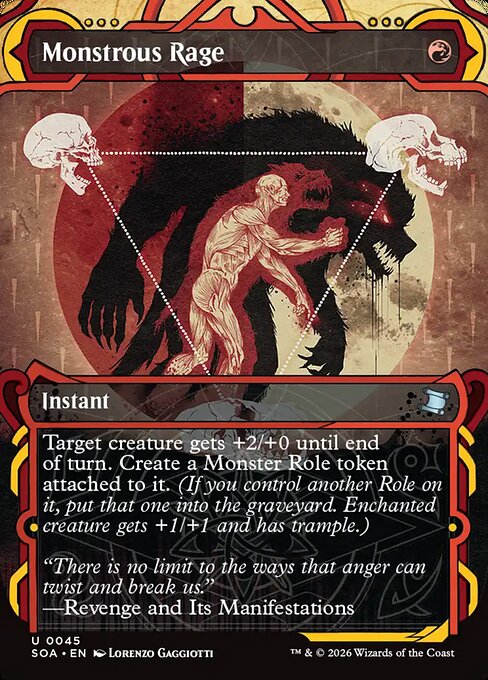 Monstrous Rage (Foil)
