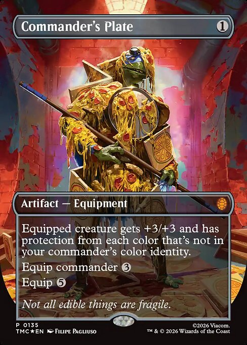 Commander's Plate (Foil)