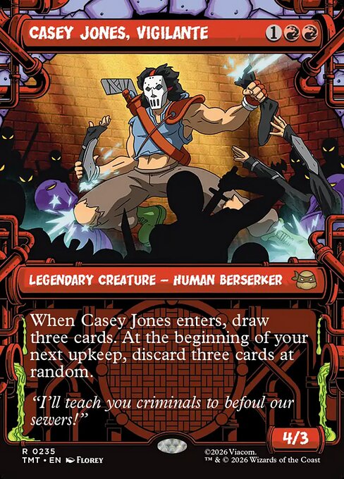 Casey Jones, Vigilante (Foil)