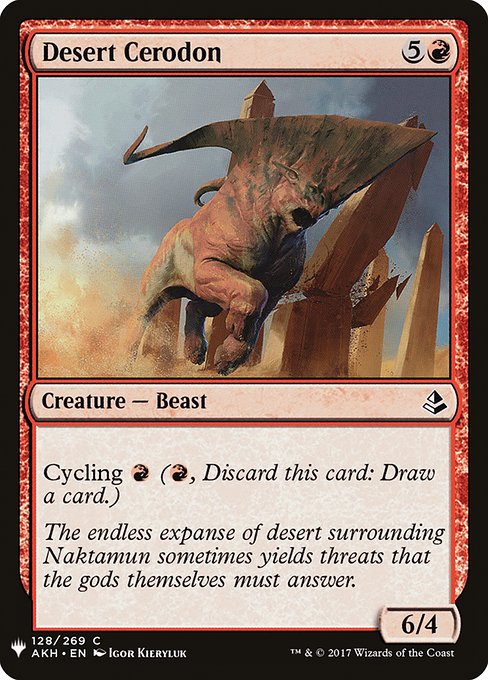 Cycling {R} ({R}, Discard this card: Draw a card.)