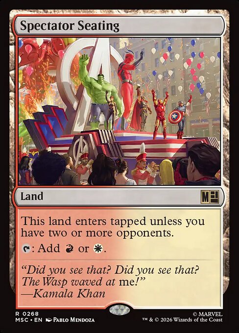 Spectator Seating (Foil)